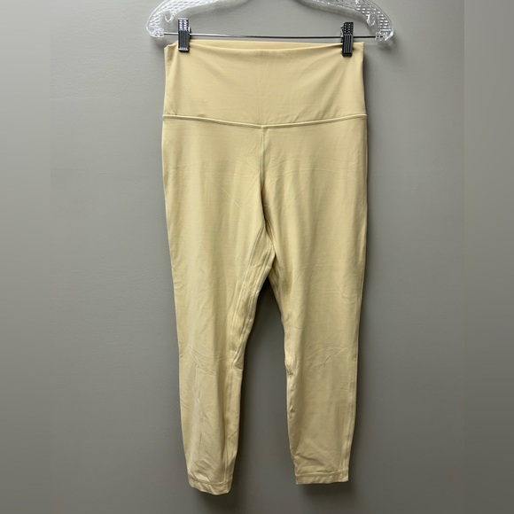 Lululemon Beige Align Hi Rise Leggings - Picture 1 of 4